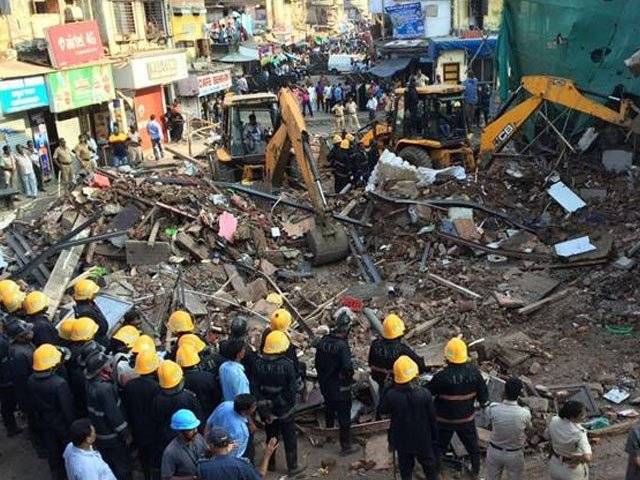 ممبئی میں عمارت منہدم ، 8افراد ہلاک