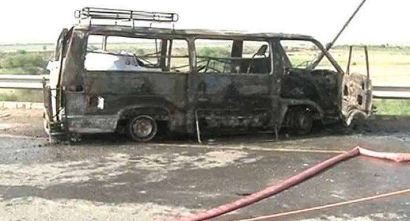 اٹک، وین اور ٹرک میں خوفناک تصادم میں آگ سے جھلس کر13 افراد جاں بحق،متعدد زخمی ہو گئے