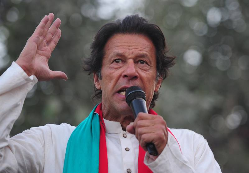  عمران خان نے وزیر اعظم آزاد کشمیر کو 