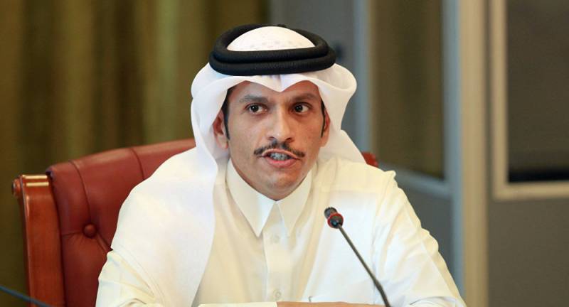 قطر کے وزیر خارجہ کا امریکہ ،برطانیہ اور فرانس کیساتھ خلیجی بحران پر تبادلہ خیال