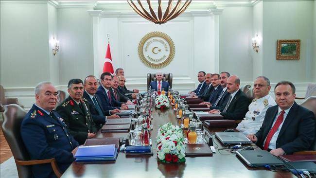 ترکی کی تینوں مسلح افواج کے کمانڈر ز تبدیل