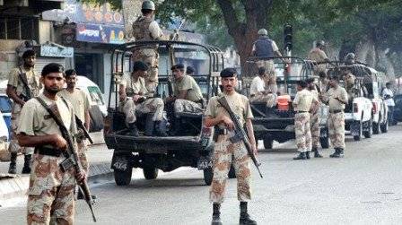 رینجرز نے شہر کے مختلف علاقوں میں کارروائی کر کے 8 ملزمان کو گرفتار کرلیا