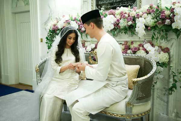 ملائیشیا کی شہزادی نے نومسلم سابق ماڈل سے شادی کرلی