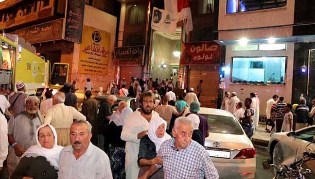 مکہ ہوٹل میں آگ لگ گئی،حاجیوں کو باحفاظت نکال لیا گیا