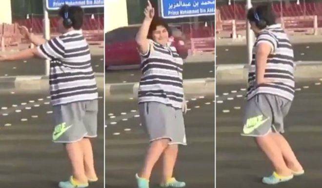 سعودی عرب، سڑک پر رقص کرنے والا14 برس کا لڑکا گرفتار