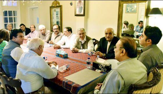 پیپلز پارٹی کا حکومت سے کسی قسم کے مذاکرات نہ کرنے کا فیصلہ
