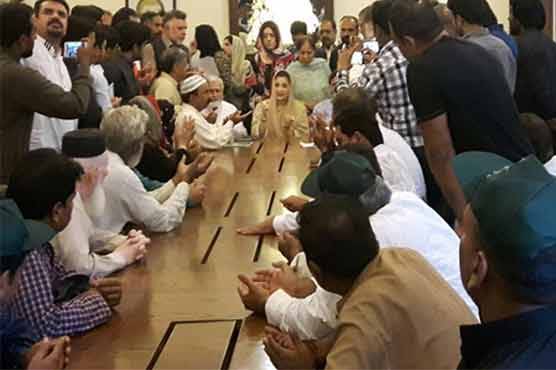 مریم نواز نے این اے 120 کا باقاعدہ محاذ سنبھال لیا