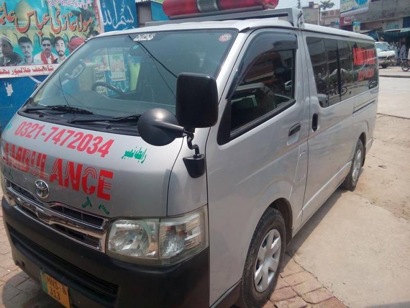 جلالپور بھٹیاں : چوہدری صغیر احمد (مرحوم) مفت ایمبولینس سروس سے علاقہ مکینوں کی مشکلات میں کمی ہوئی، چوہدری راحت صغیر 