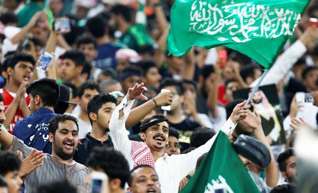 سعودی عرب نے 2018فٹ بال ورلڈ کپ کے لیے کوالیفائی کر لیا