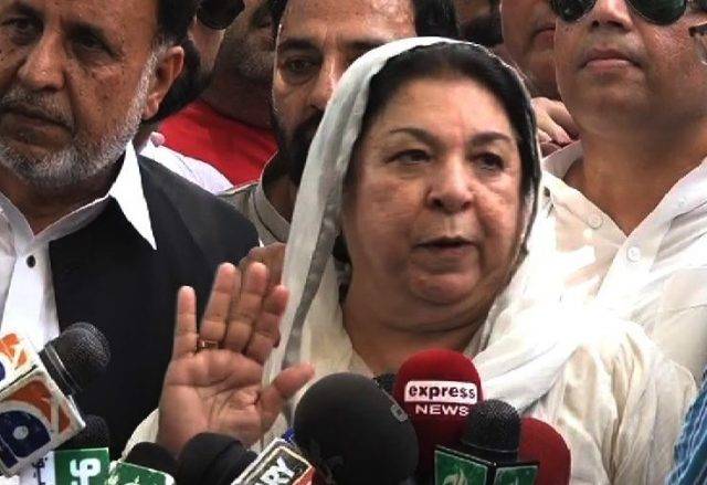 یاسمین راشد کا صوبے سے باہر کے پریزائیڈنگ آفیسرز کی تعیناتی کا مطالبہ