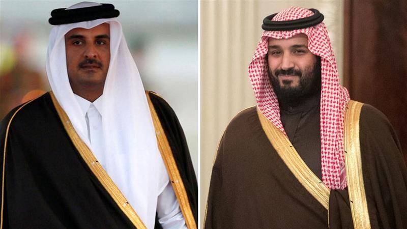 قطری اور سعودی راہنماوں کا رابطہ،خلیجی بحران پر گفتگو
