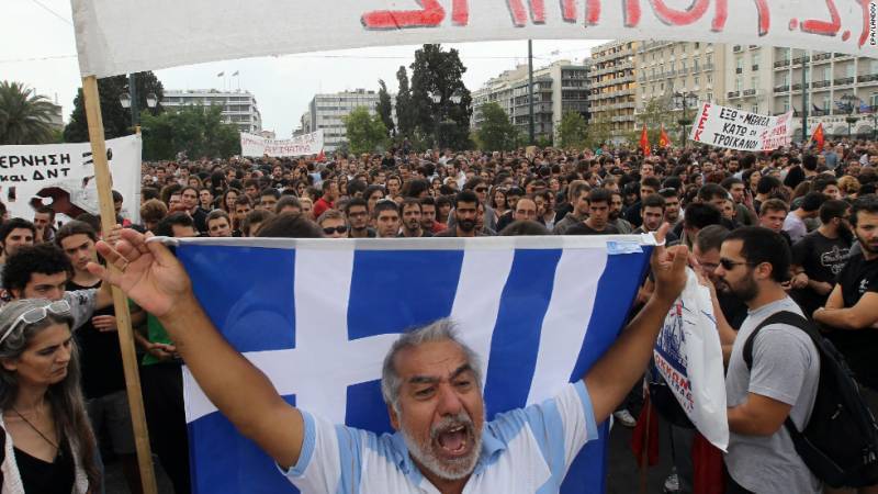یونان میں نسلی امتیاز کے خلاف مظاہرہ، ٹرمپ کی پالیسیوں کی مذمت
