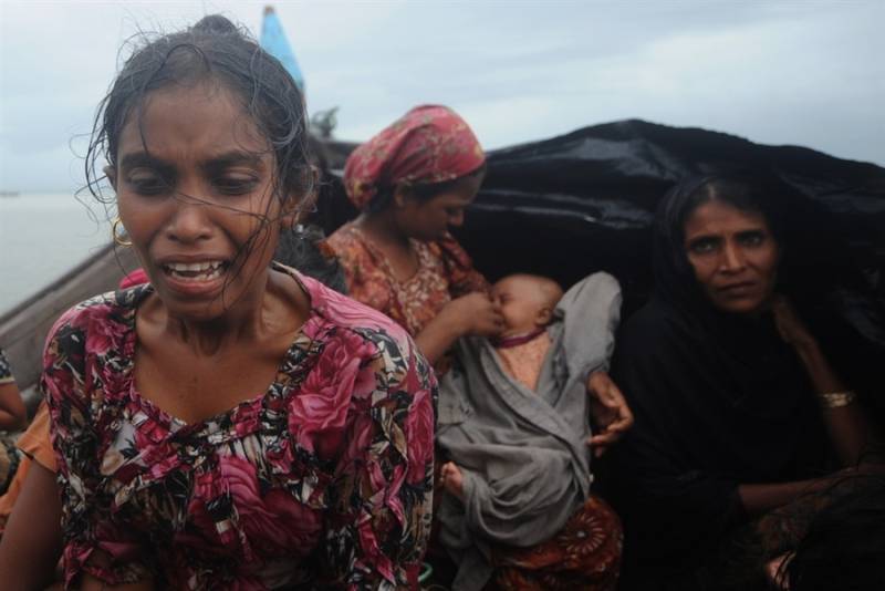 برمی فوج نے دوران زچگی مسلمان خاتون پر گولیاں چلا دیں