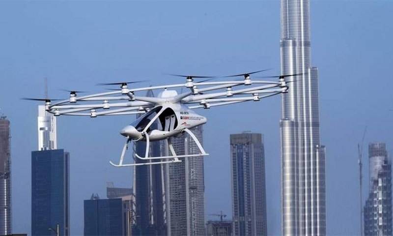 دنیا کی پہلی ڈرون ٹیکسی نے پہلی اڑان بھر لی 