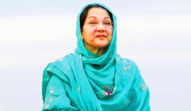 کلثوم نواز کی طبیعت مزید بگڑنے کی اطلاعات، نواز شریف کی پریشانی میں اضافہ 