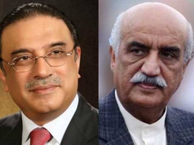  آصف زرداری نے خورشید شاہ کو اسلام آباد طلب کر لیا