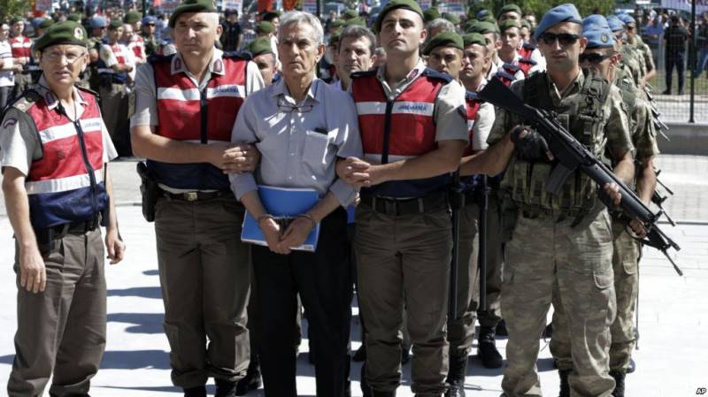 ترک صدر کے قتل کی سازش، 34 مجرموں کو عمر قید