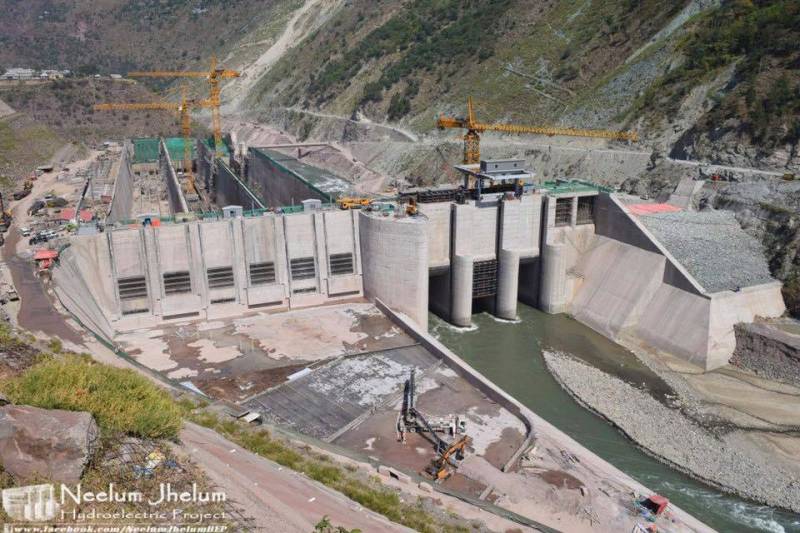 نیلم جہلم منصوبے پر کام تیزی سے جاری، تازہ تصاویر سامنے آگئیں 