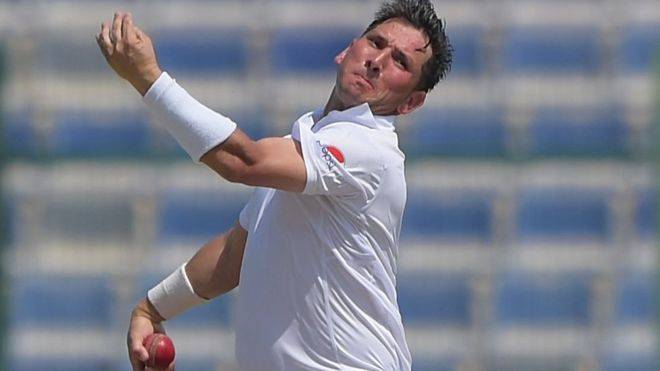 یاسر شاہ نے ٹیسٹ کرکٹ کا بڑا ریکارڈ اپنے نام کر لیا 