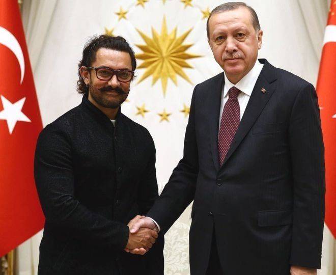 اداکار عامر خان ترکی پہنچ گے،ترک صدر طیب اردگان سے ملاقات
