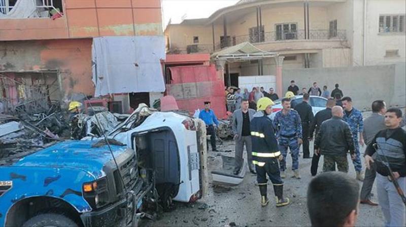 عراق، ایک کیفے میں خودکش دھماکا، 11 افراد ہلاک