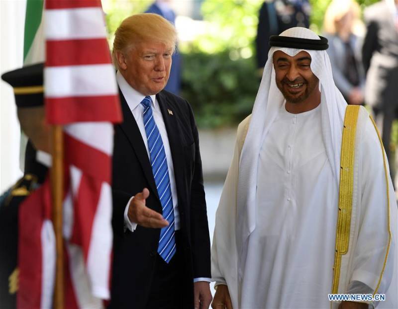 متحدہ عرب امارات نے ایران کے خلاف امریکی اقدمات کی حمایت کر دی