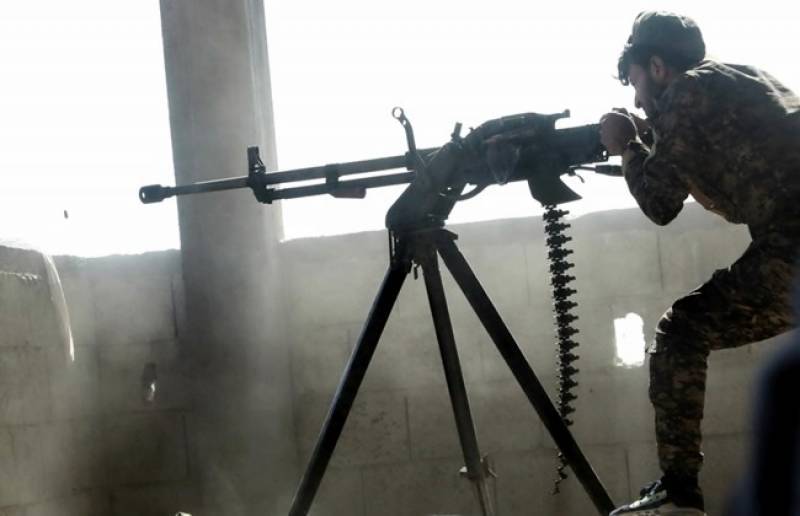 شامی شہر الرقہ میں داعش کے درجنوں جنگجوؤں نے ہتھیار پھینک دیے