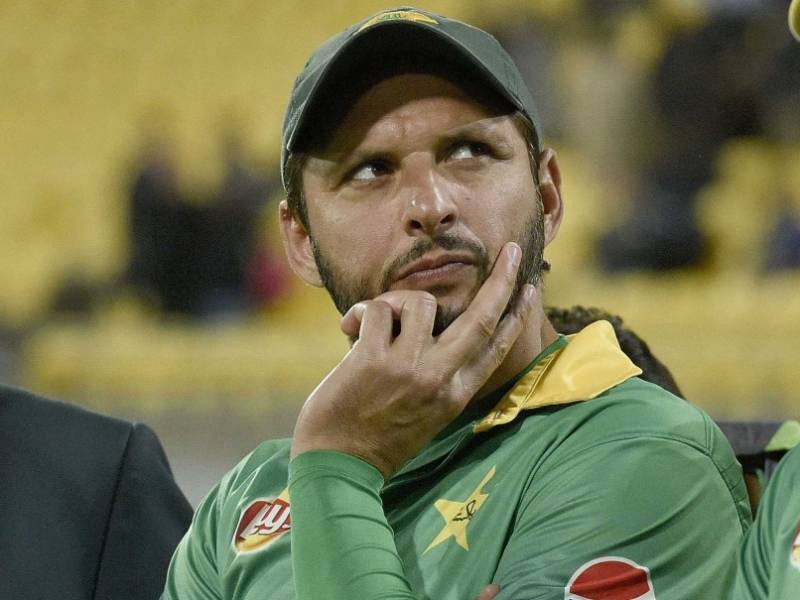 شاہد آفریدی نے کراچی کنگز کی کپتانی سے انکار کر دیا 
