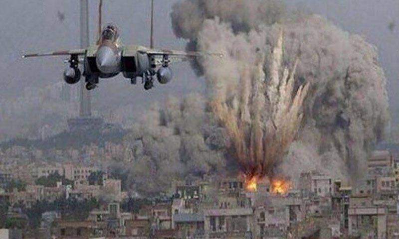 وادی گولان میں گولہ گرنے کے بعد اسرائیل کی شام میں بمباری