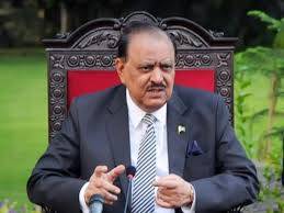 بھارت اقوام متحدہ کی قرار دادوں پر عمل کر کے خطے میں امن قائم کرے : ممنون حسین 