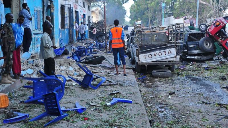 موغادیشو میں 2 دھماکوں کے نتیجے میں 13 افراد ہلاک، 16 زخمی 