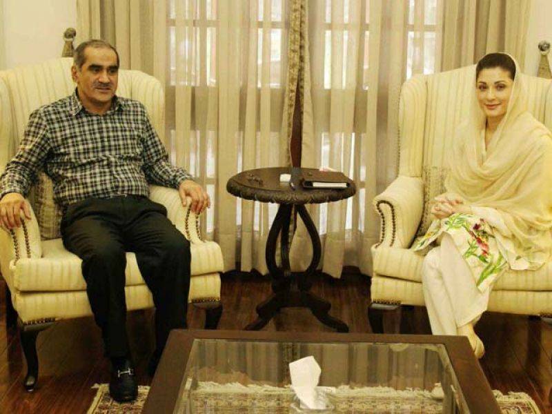 مریم نوازاور خواجہ سعد رفیق کے درمیان ملاقات،آئند ہ کی حکمت عملی پر غور