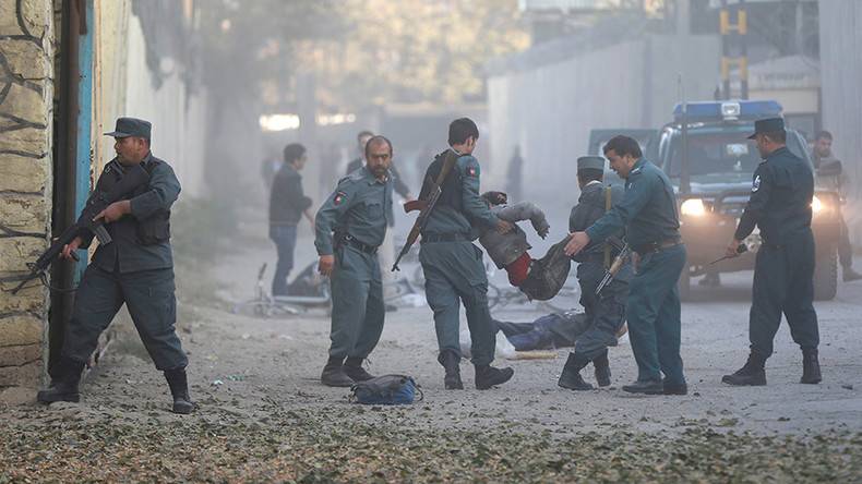 کابل کے سفارتی علاقے میں خود کش دھماکا، 13 افراد ہلاک متعدد زخمی