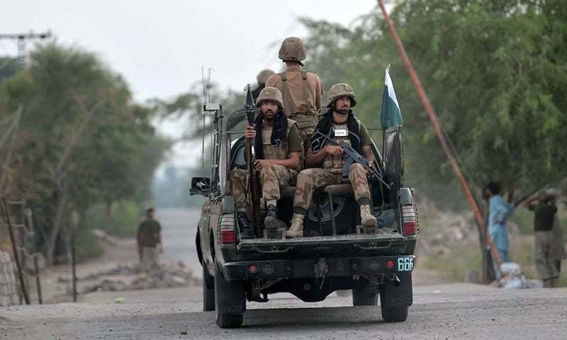 سیکیورٹی فورسز کی بلوچستان اور شمالی وزیرستان میں خفیہ اطلاعات کی بنیاد پر آپریشن ردالفساد کے تحت کارروائی