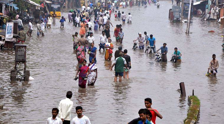 بھارتی شہر چنئی میں شدید بارشیں، ہلاکتیں 14 ہوگئیں