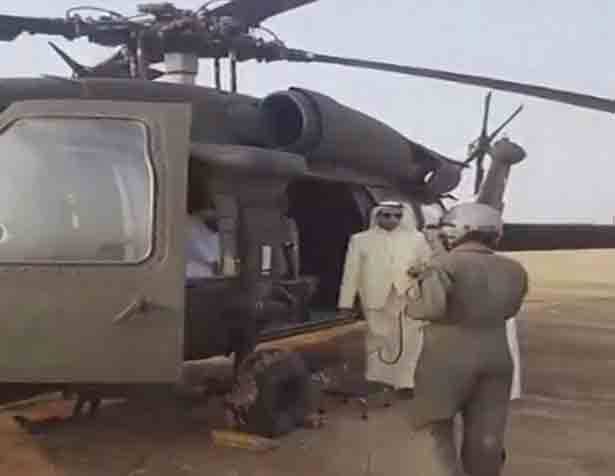 ہیلی کاپٹر حادثے میں سعودی شہزادے سمیت 8 افراد جاں بحق