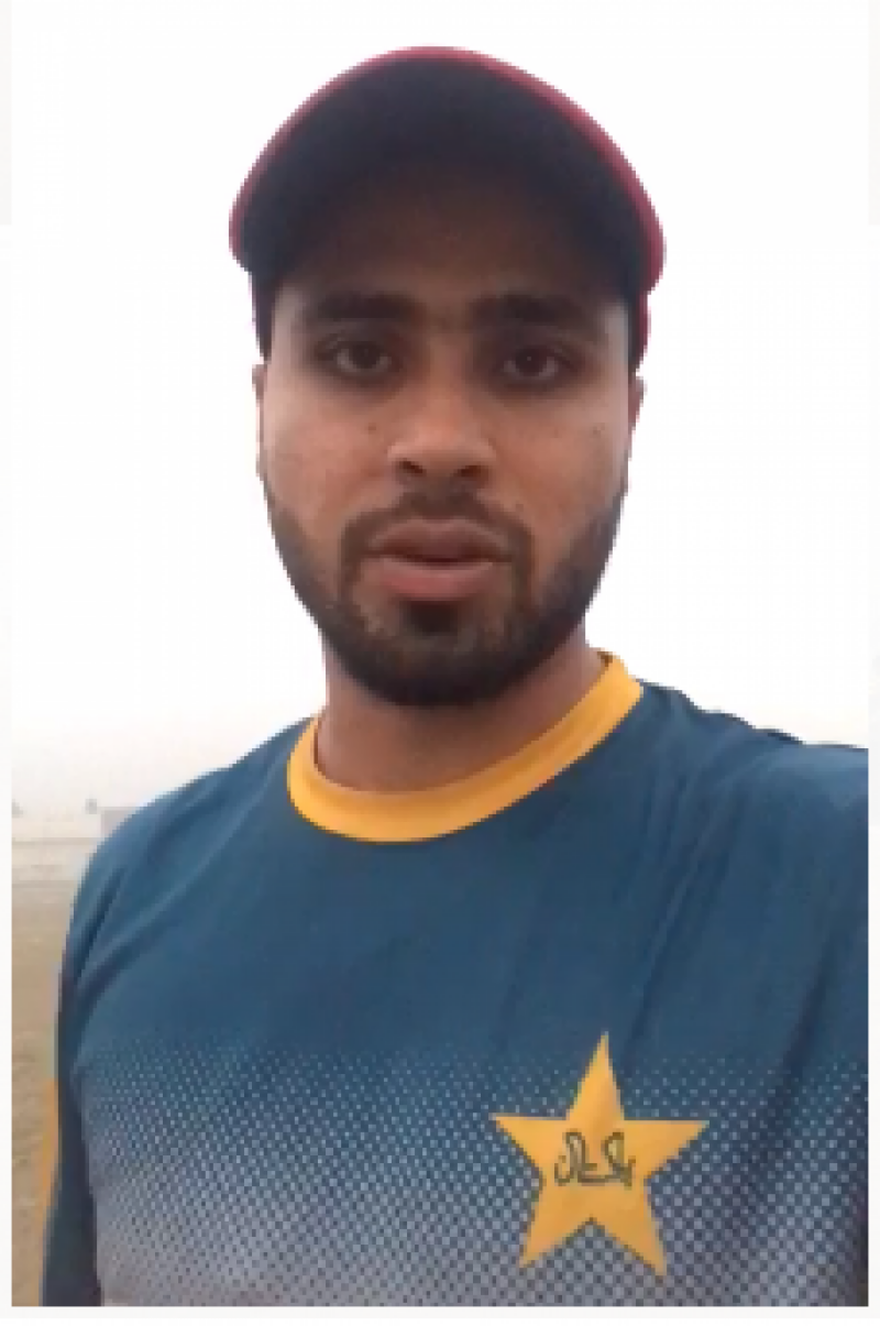 قومی کرکٹر فہیم اشرف اپنے آبائی علاقے کی گراؤنڈ کی حالت دیکھ کر افسردہ ہو گئے