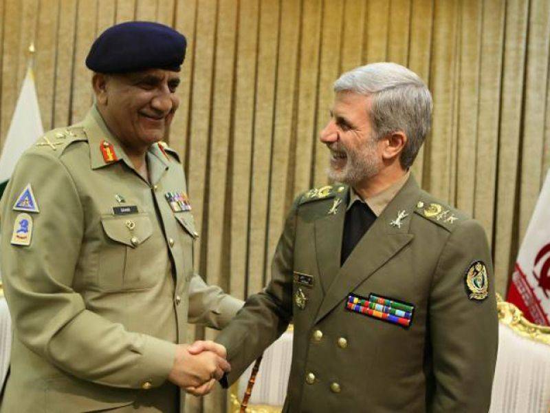 دہشت گردی کو روکنے کے لئے پاک ایران کو مل کر کوششیں کرنا ہوں گی،آرمی چیف 