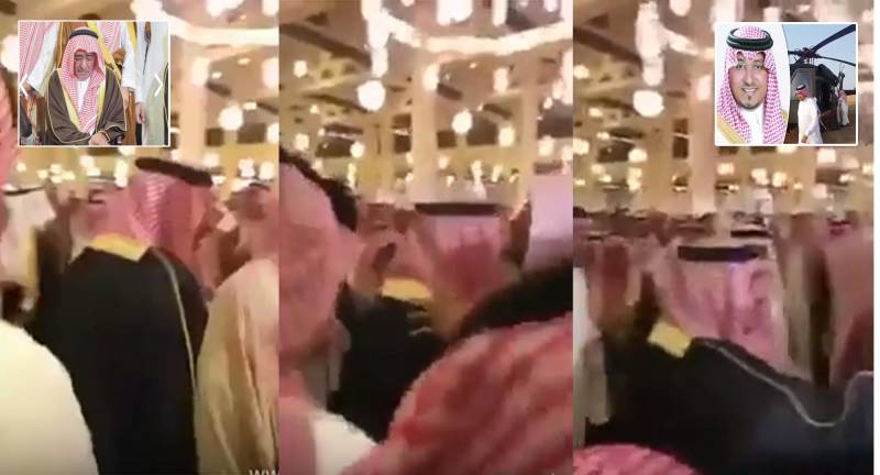 نظر بند پرنس ”مقرن “ بیٹے کی نماز جنازہ پر افسردہ ہو گئے 