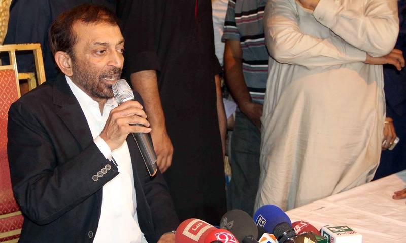 فاروق ستار نے پارٹی اور سیاست چھوڑنے کا فیصلہ واپس لے لیا 