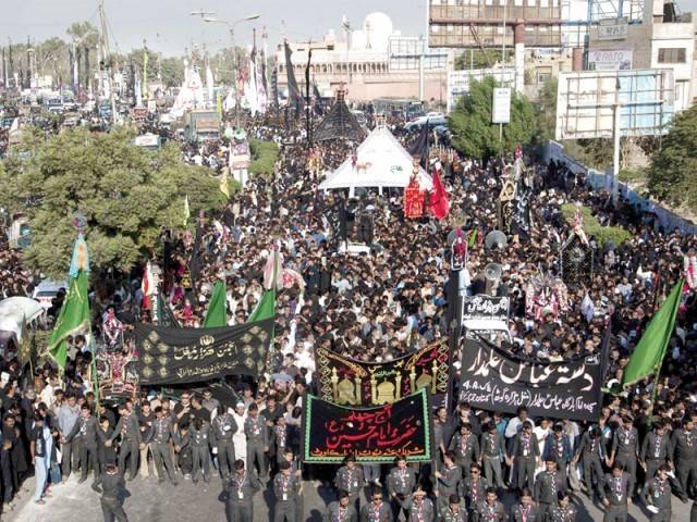 ملک بھر میں چہلم شہدائے کربلا عقیدت و احترام سے منایا جا رہا ہے
