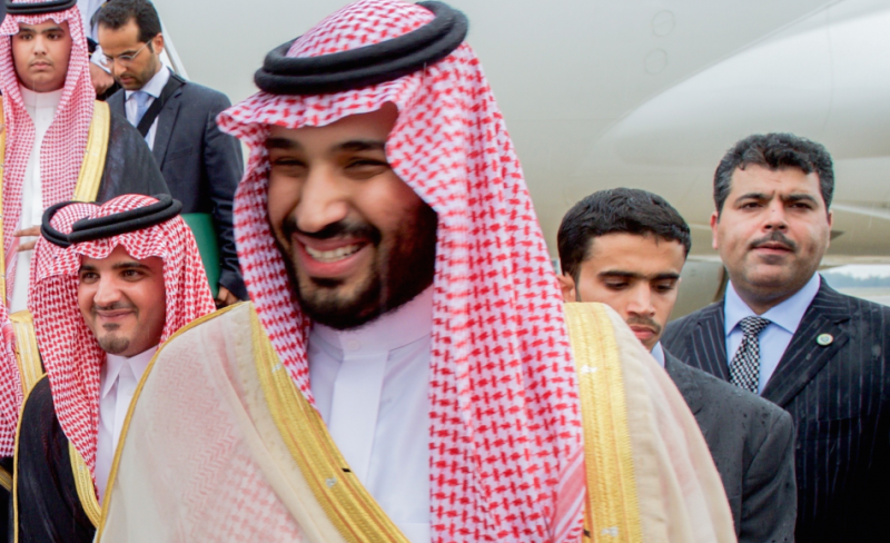 سعودی شہزادوں کی گرفتاری کے بعد فرانسیسی صدر سعودی عرب کے دورے پر پہنچ گئے 