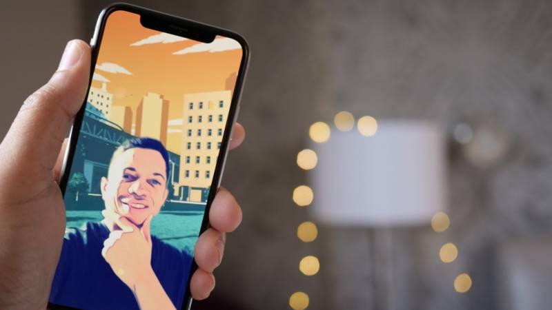 آئی فون ایکس صارفین کیلئے ” 360 ڈگری سیلفی “فیچر متعارف 