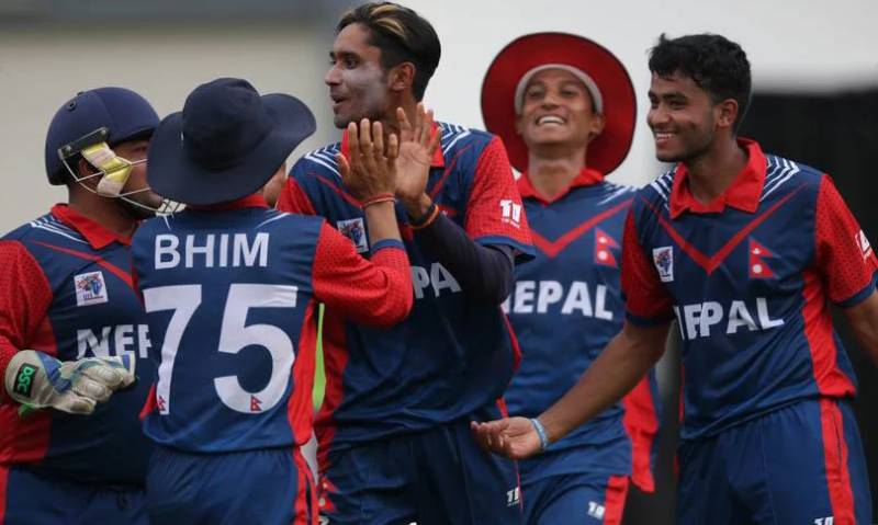 بھارتٰ ٹیم کو نیپال کے ہاتھوں 19 رنز سے اپ سیٹ شکست 