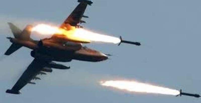 روس کے 6 جنگی طیاروں کی شامی صوبے میں داعش کے متعدد ٹھکانوں پر بمباری