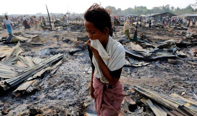 میانمار کی فوج مسلمانوں کو زندہ جلانے اور گلے کا ٹنے میں ملوث ہے