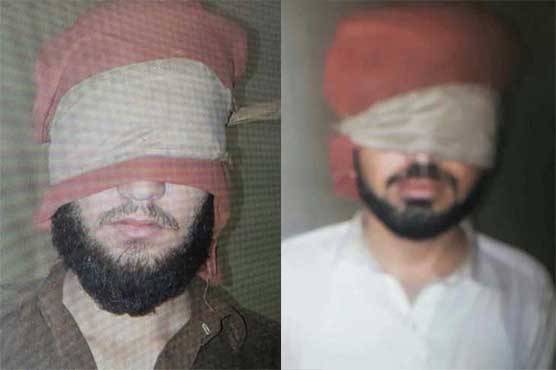 پشاور، 2 دہشتگرد بارودی مواد سمیت گرفتار