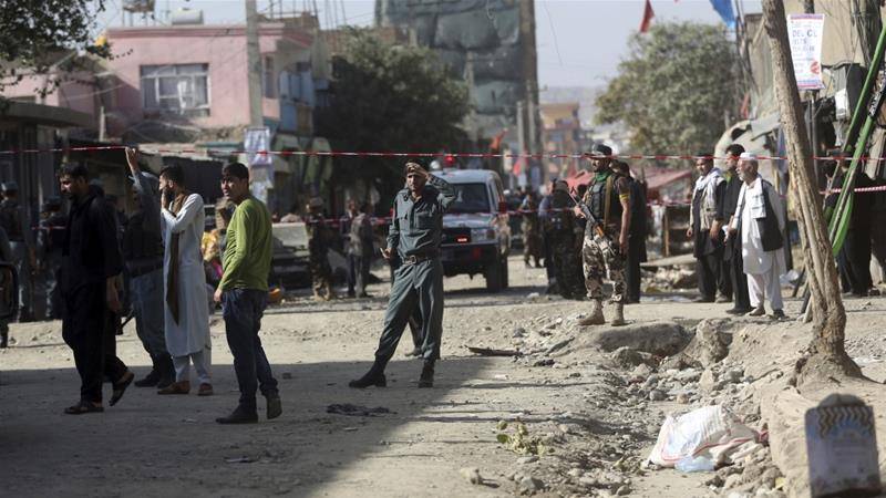 کابل میں ہوٹل کے باہر خودکش حملہ، پولیس اہلکاروں سمیت 18 افراد ہلاک