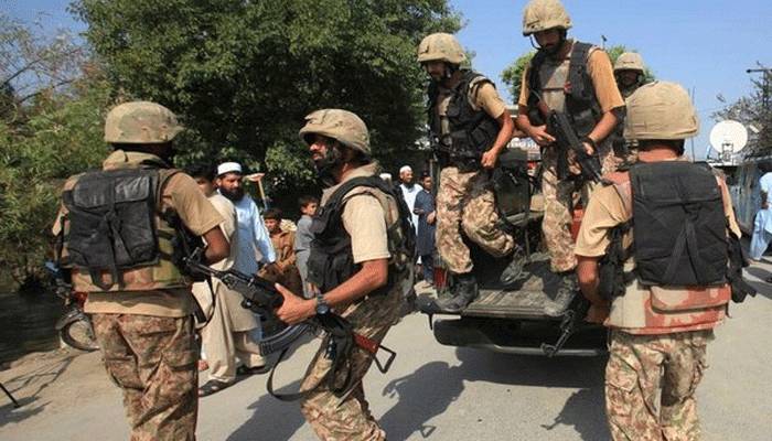 رینجرز اور حساس اداروں کا ڈیرہ غازی خان میں مشترکہ آپریشن، کالعدم تنظیم کے 4 دہشتگرد گرفتار 
