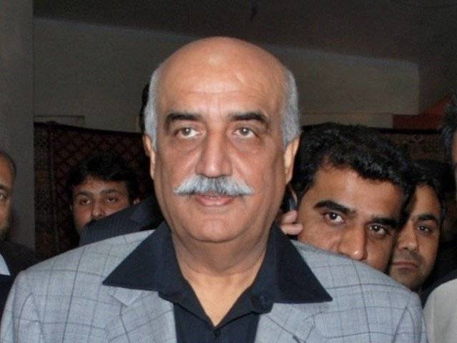 فیض آباد دھرنے کے معاملے پر حکومت عسکری قیادت سے بات کرے، خورشید شاہ